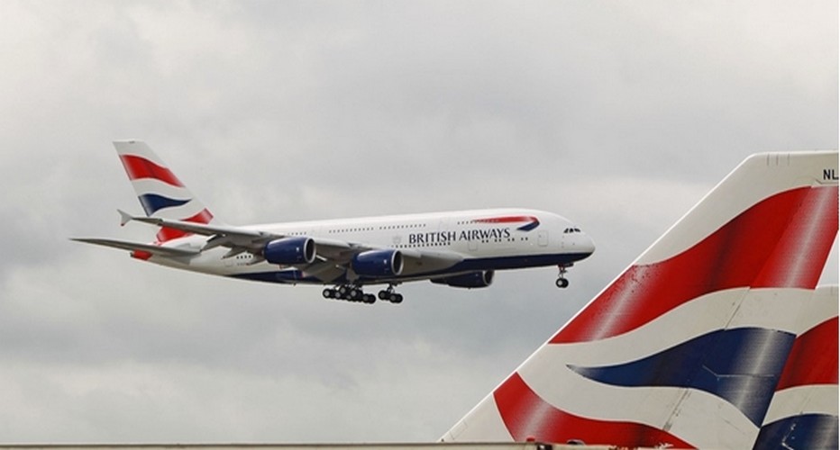 A380 landing (C) Miles Willis for Getty