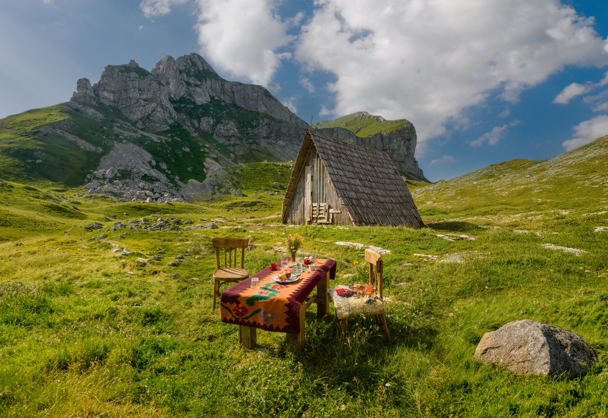 Les montagnes des Balkans dans l'arrière-pays ©NTO Montenegro