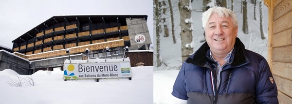 Pascal Yffernet est depuis décembre 2015 le directeur du village Balcons du Mont-Blanc. © David Raynal