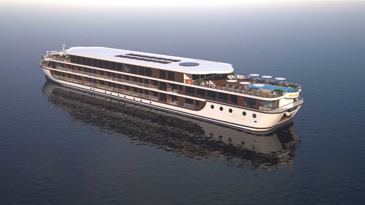 Mékong Romance, le nouveau bateau de luxe de Rivages du Monde