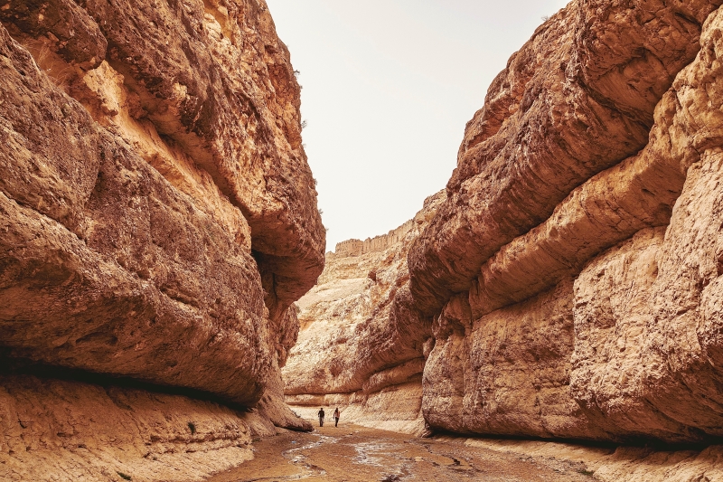 Le canyon de Midès attire les trekkeurs et les aventuriers ©catherine Gary