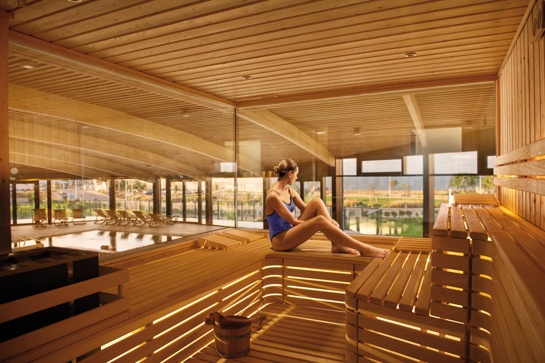 Le sauna©Thalasso Cocarneau