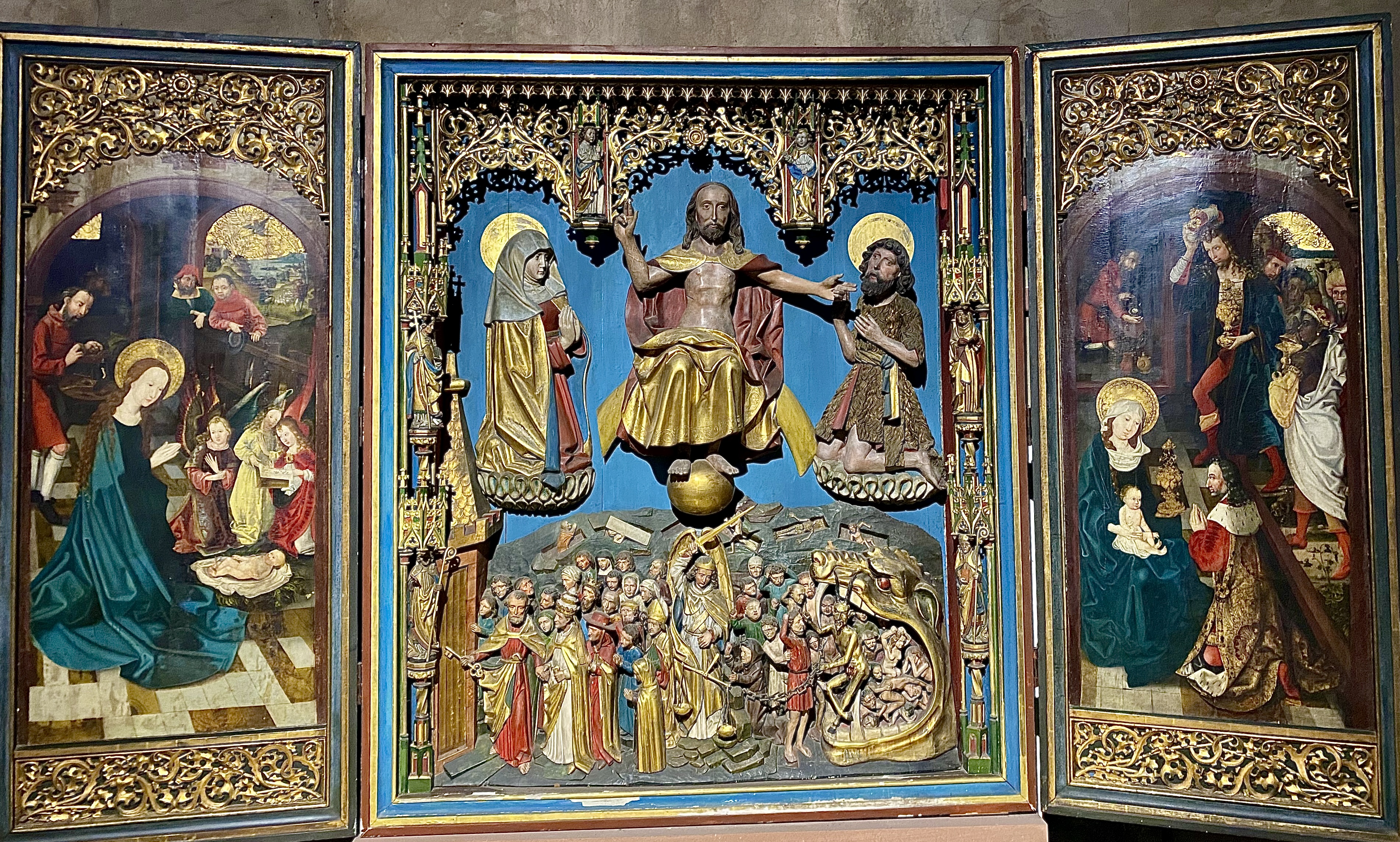 Le retable de Haguenau à l'EgliseSt Georges ©OT Haguenau