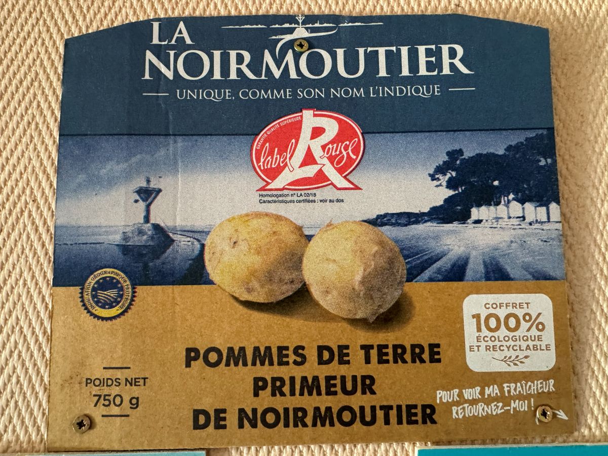 Pomme de terre Noirmoutier