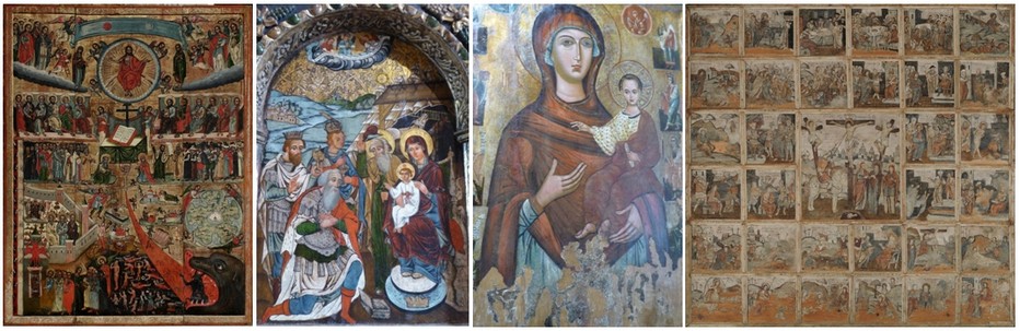 Toujours à Sanok, voici un autre incontournable :  l’une des plus belles collections de peintures et d’icônes orthodoxes actuelles.  © Catherine Gary