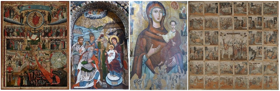 Toujours à Sanok, voici un autre incontournable :  l’une des plus belles collections de peintures et d’icônes orthodoxes actuelles.  © Catherine Gary Toujours à Sanok, voici un autre incontournable :  l’une des plus belles collections de peintures et d’icônes orthodoxes actuelles.  © Catherine Gary