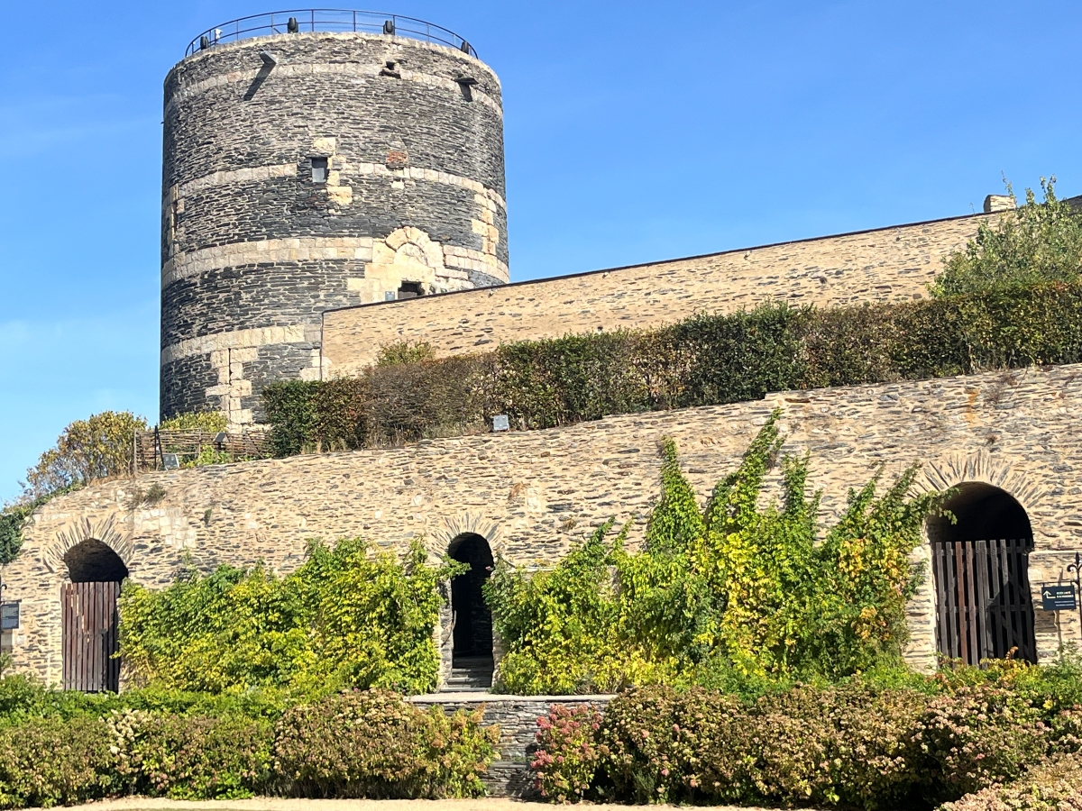 Angers : une tour au sommet