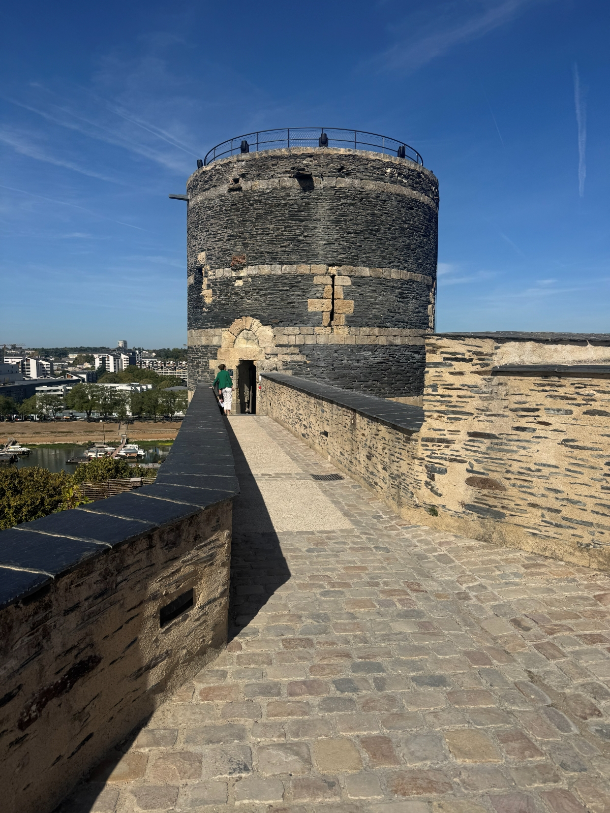 Angers : une tour au sommet