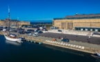 Saint-Malo - le Palais des Congrès du Grand Large paré pour les plus grands événements.