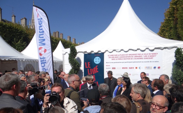 La rentrée littéraire à Nancy avec « Le Livre sur la Place »