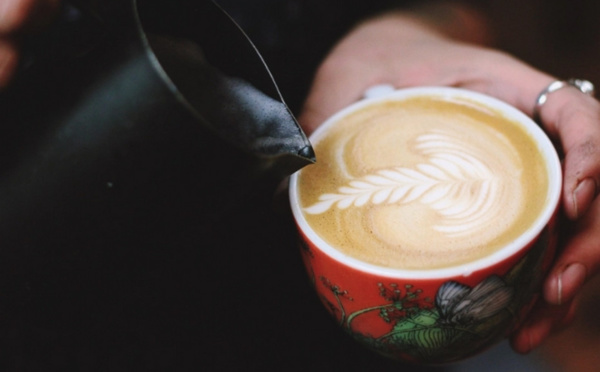 Café serré à la Foire de Paris