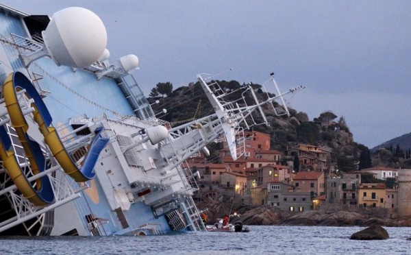 Compagnie Costa Croisière : terrible naufrage de son navire le Costa Concordia