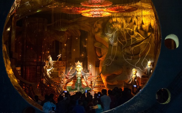 Durga Mela à Calcutta. Jours d’effervescence et de spiritualité.