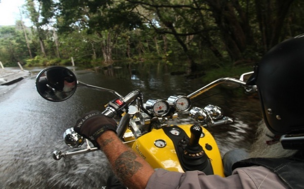 En direct d'Australie : Port Douglas -  Pêche Aborigène et ... virée en trike !