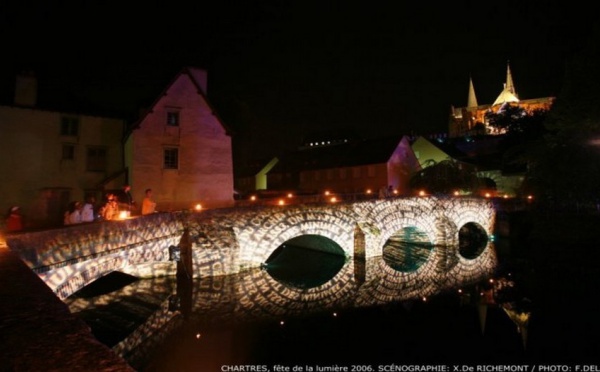 “Chartres en lumières“ -  une féerie nocturne  !