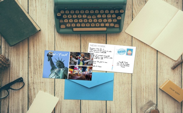 Voyage 2.0 : une vraie carte postale connectée avec Fizzer !