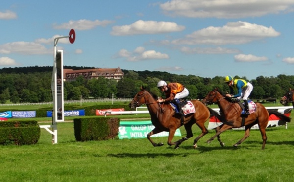 Vosges - l'Eté au rythme du trot et du galop à l'hippodrome de Vittel.